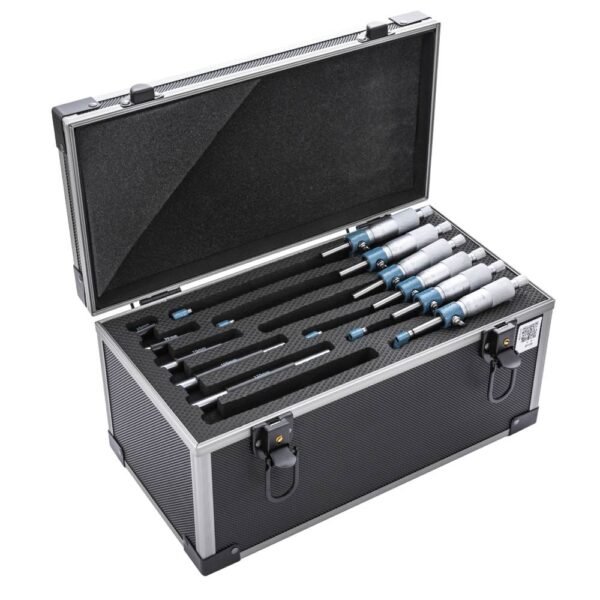 SET MICROMETRO EXTERIOR DASQUA 6PCS 0-150MMX0,01MM
