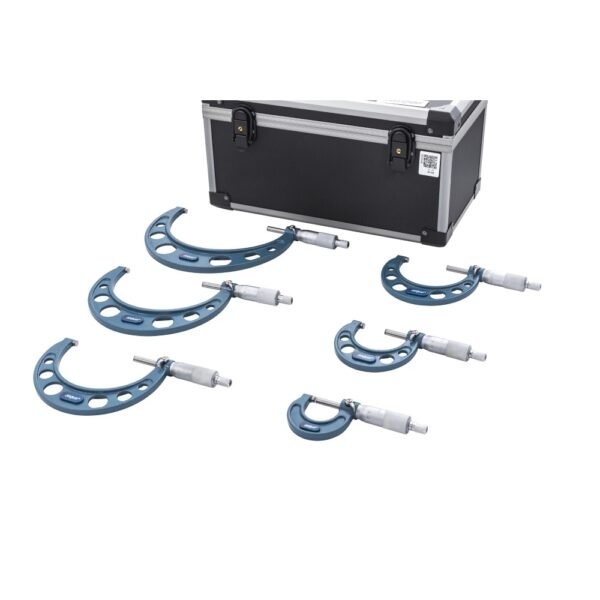 SET MICROMETRO EXTERIOR DASQUA 6PCS 0-150MMX0,01MM - Imagen 5