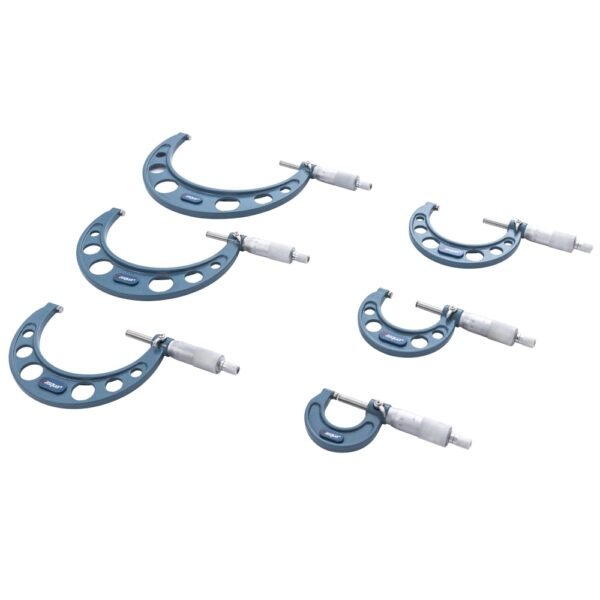 SET MICROMETRO EXTERIOR DASQUA 6PCS 0-150MMX0,01MM - Imagen 3
