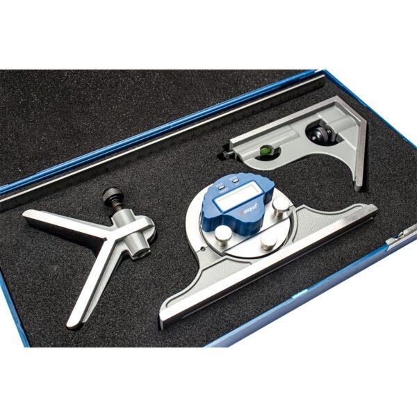 SET ESCUADRA DIG UNIV DASQUA 4PCS RANGO:300MM 0-180° - Imagen 3