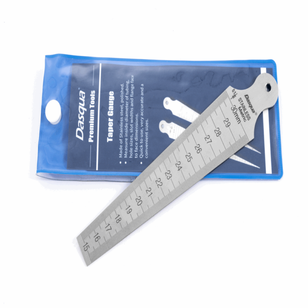 CALIBRE CONICO PARA DIAMETRO INTERIOR 1mm*15mm by 0.1mm;1/16"*5/8" by 1/64" DASQUA