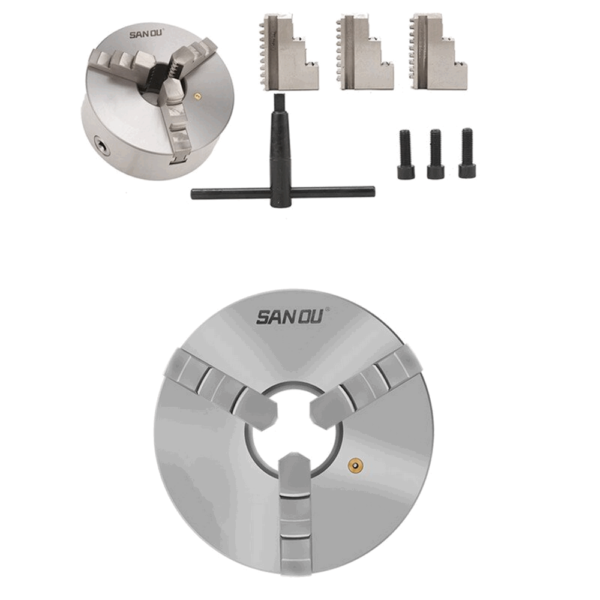 PLATO TORNO 4G 3" 80mm UNIV (HUSILLO 22mm) SAN OU - Imagen 4