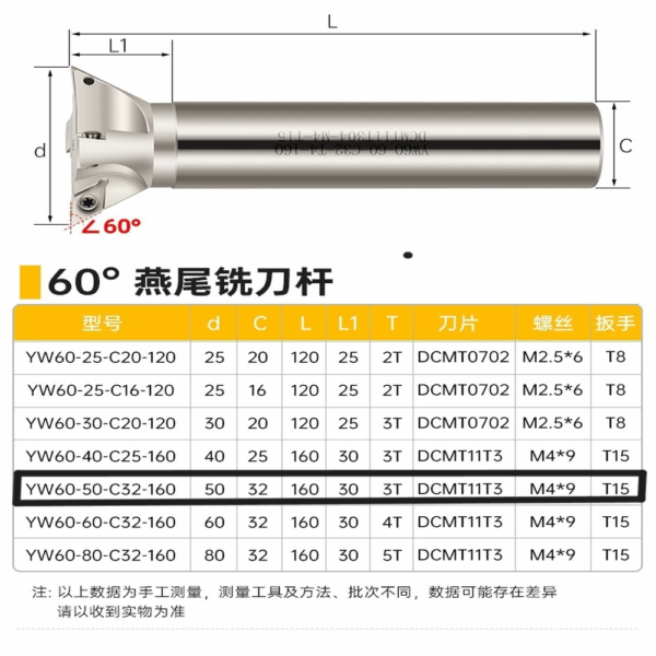 COLA DE MILANO YW60-50-C32-160 - Imagen 2