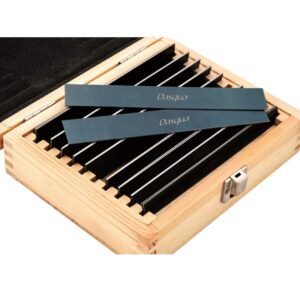 SET PARALELAS EXTRA DELGADA PRIMIUM DASQ - 10 PARES 0,8 mm*150mm