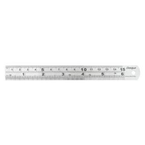 REGLA ACERO INOX 300MM DASQUA (30CM)