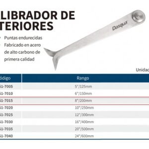 PINZA INTERIOR 200MM-8- DASQUA