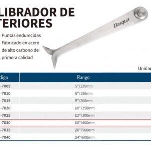 PINZA INTERIOR 400MM-16- DASQUA