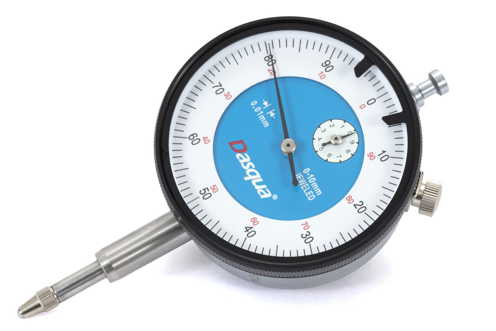 RELOJ COMPARADOR 0-10MMX0,01MM DASQUA LUG BACK - Imagen 2